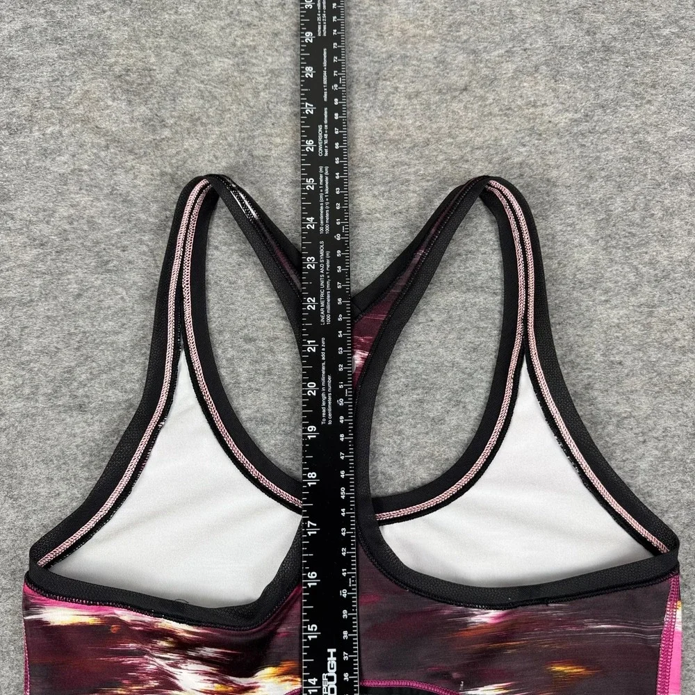 Lululemon Cool Racerback Tank Shine On Pigment Wind Berry Rumble Multi Womens 6‎
